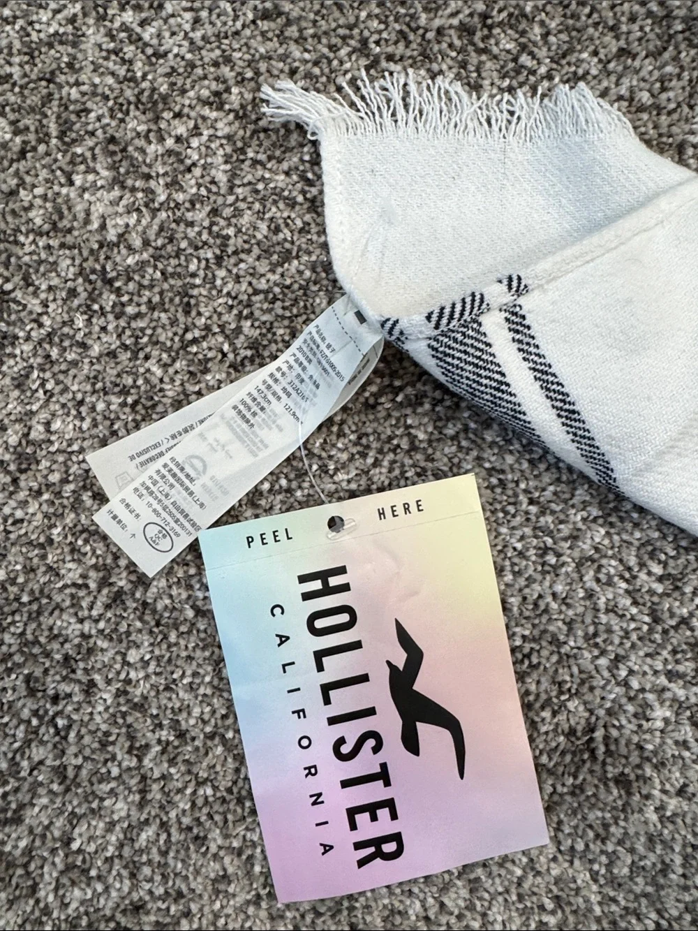 Hollister Striped Beach Blanket